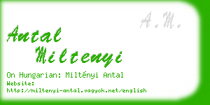 antal miltenyi business card