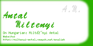 antal miltenyi business card